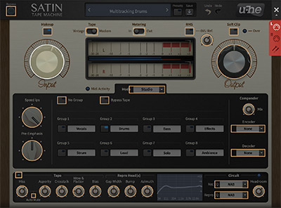Satin’s MIDI learn screen for quick controller
			assignment
